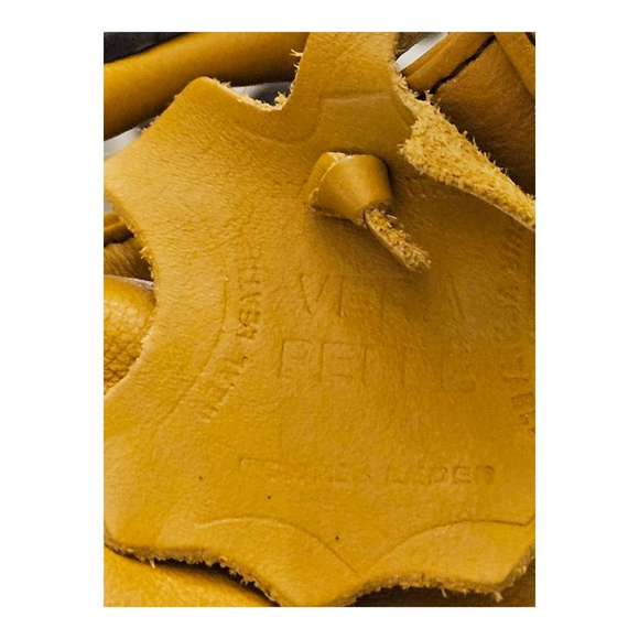 Think! Yellow Leather Shoulder Bag - Picture 9 of 14